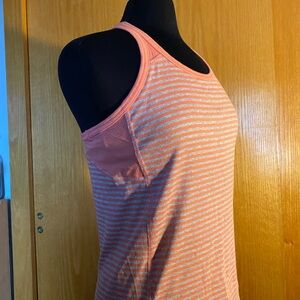 Striped Coral Tank Top